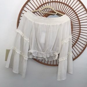 Off the shoulder top